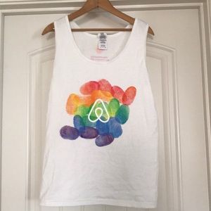 AirBnB Gay Pride Tank